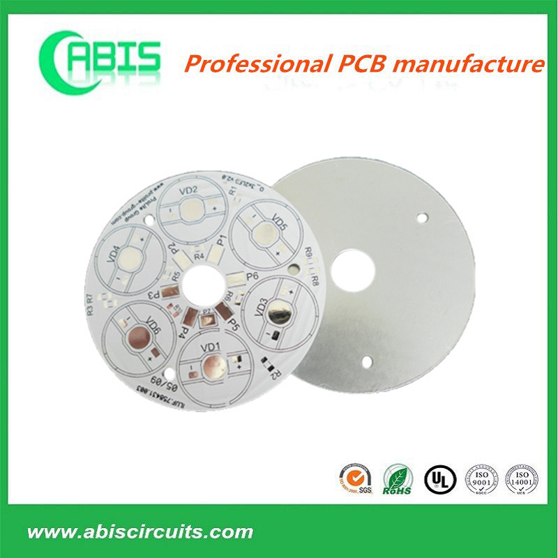 1 Layer Ground LED Lighting PCB MCPCB Circuit Board with One Stop Solution Service