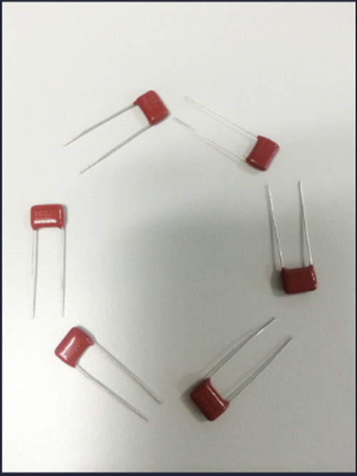 High Quality / RoHS Type Cl21 Metallized Polyester Film Capacitor