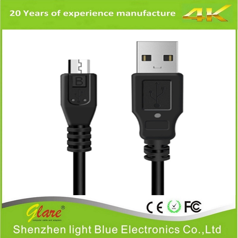 Straight USB Micro Cable for Smart Phones