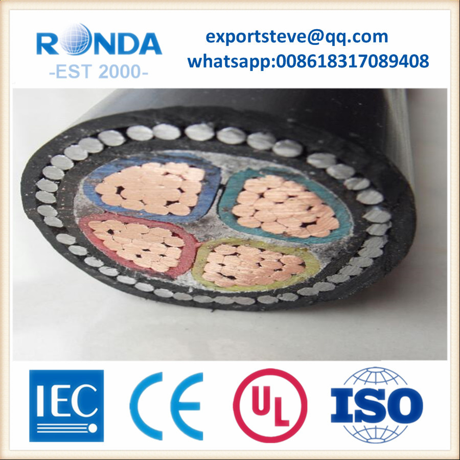 Underground Insulated Copper Flexible Electrical Cable Electric Cable Power Cable