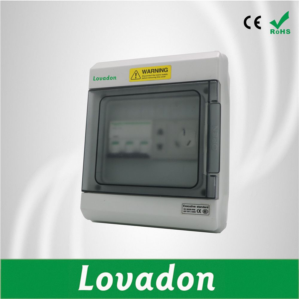 IP65 1506 Plastic Waterproof Portable Power Distribution Box