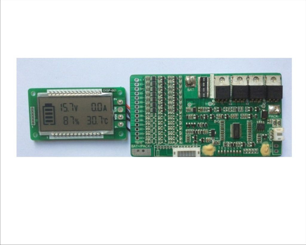 7-13s 15A Battery Pack BMS with Smbus Bq2060A