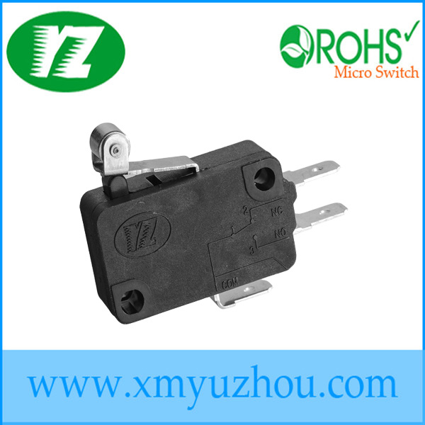Small 16A Short Roller Sealed Micro Switch V-16