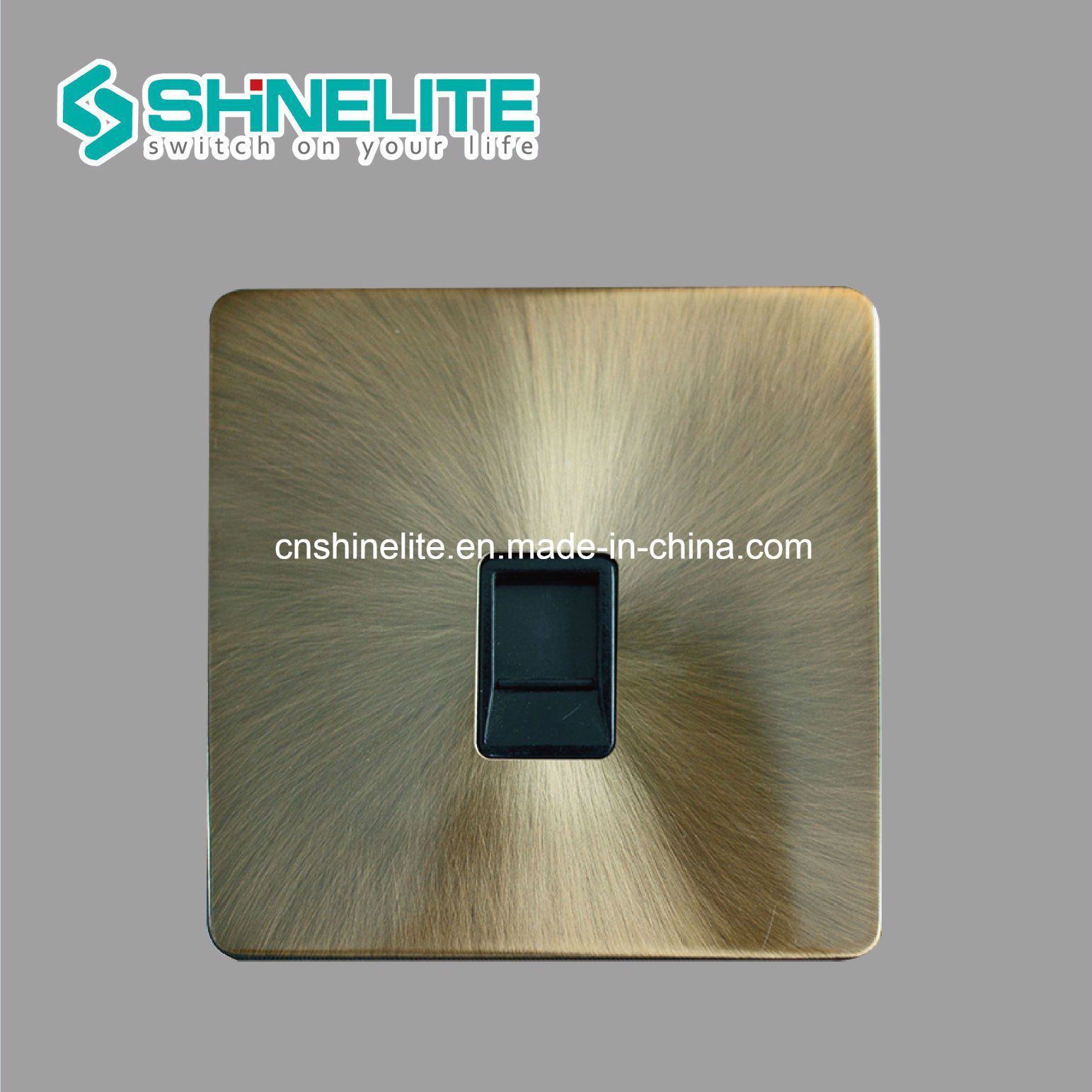 OEM 1 Gang Computer Socket RJ45 Socket with Ce