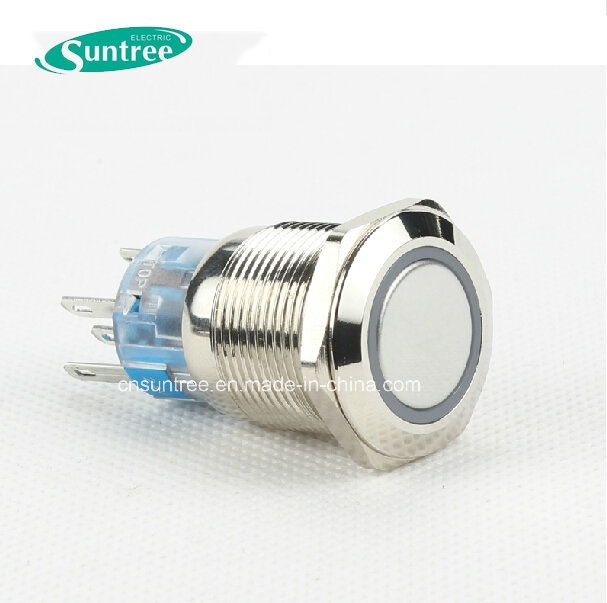 Diameter 19mm Push Button Light Switch