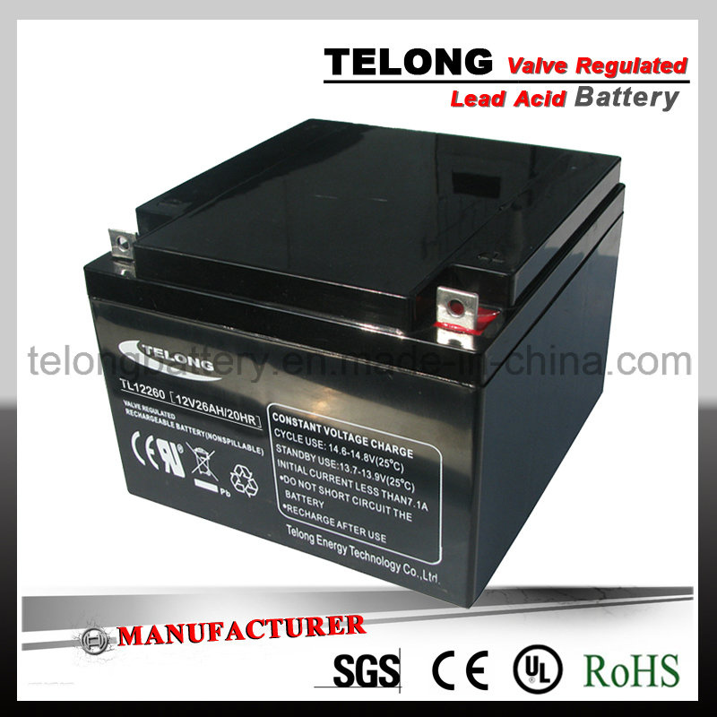 12V26ah Solar Power Battery for Street Light
