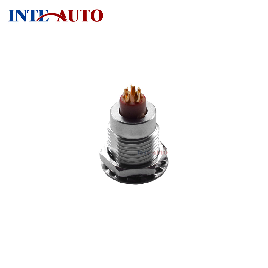 Circular Metal Push Pull Self-Locking Receptacle (EGG)