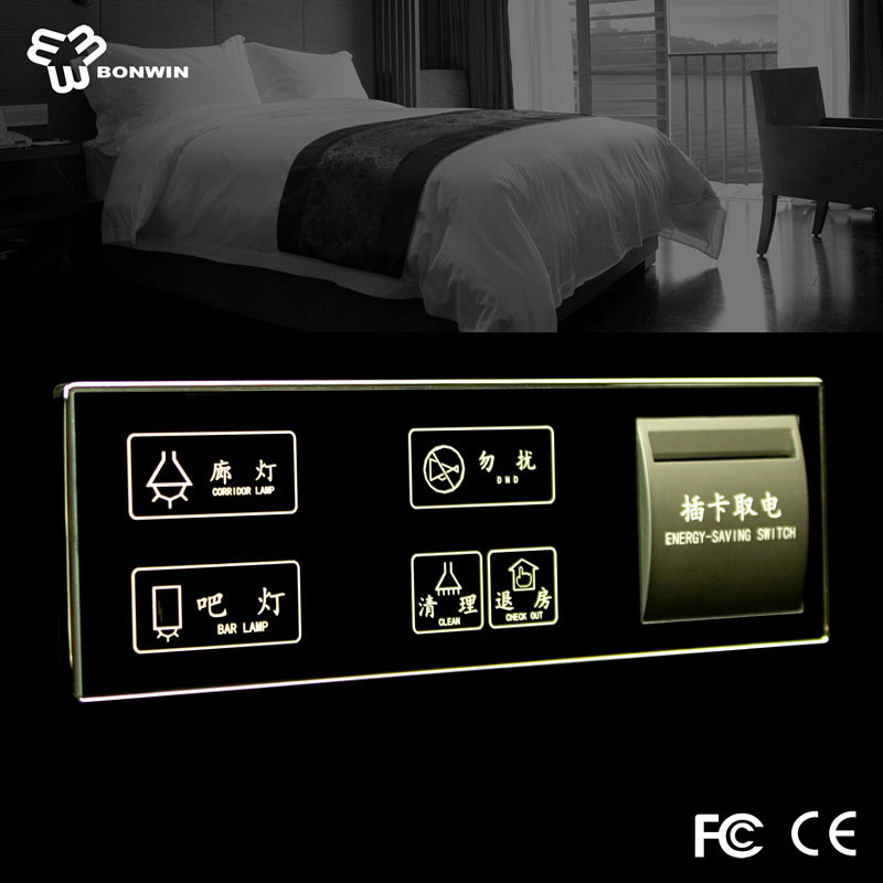Waterproof Touch Screen Push Button Smart Switch