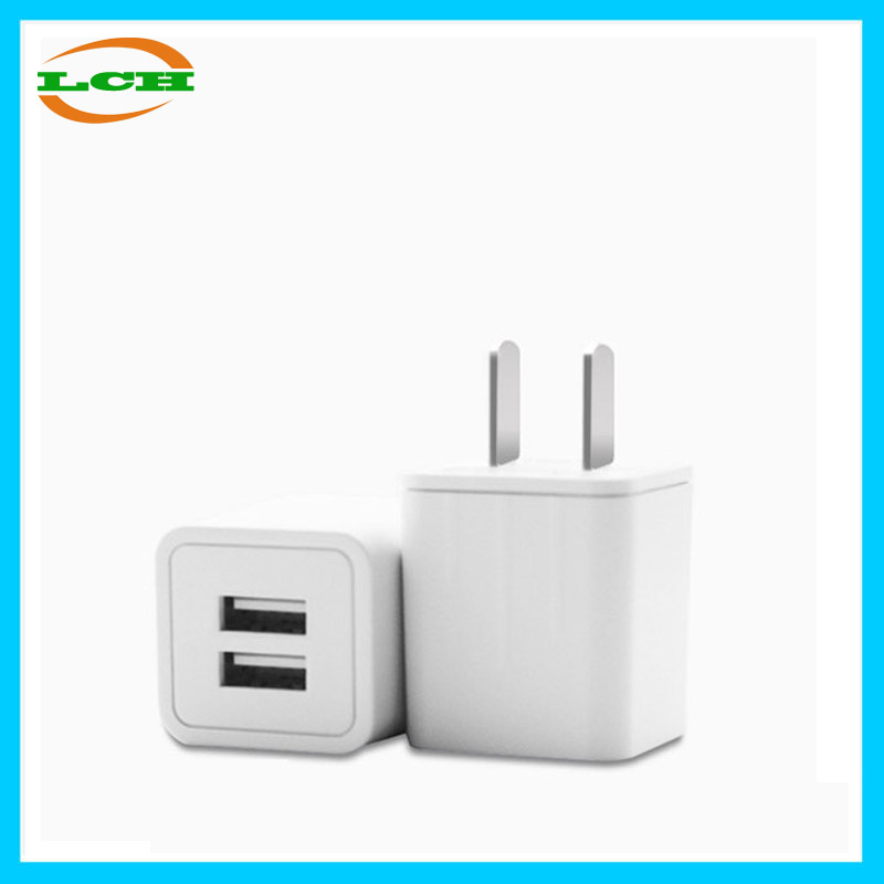 Wholesale Double USB Mobile Phone Quick Charging Plug