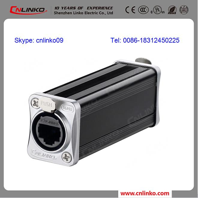 RJ45 Converter with Dual Ethernet Port