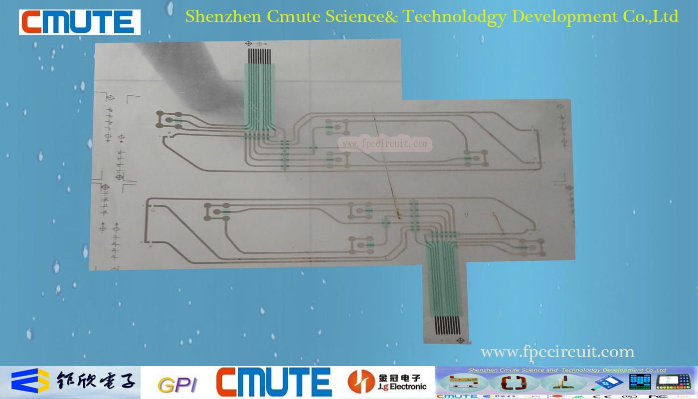 Silver Paste Pet Flex Printed Circuit