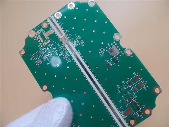Taconic Lcam-B Circuit Board Sterling Silver PCB Mixed Material PCB
