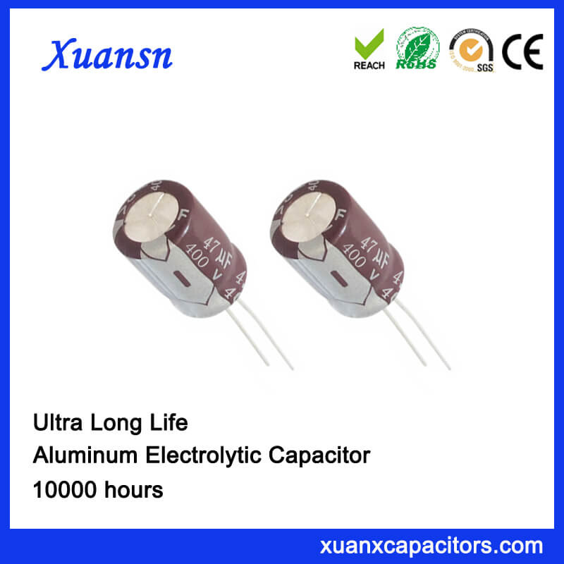 Radial Aluminum Electrolytic Capacitor 47UF 400V