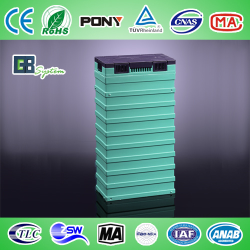 Environmental Energy LiFePO4 Lithium Ion 100ah Battery Pack for Solar Wind Energy, E-Bike, E-Bus, Telecommunication Backup Power