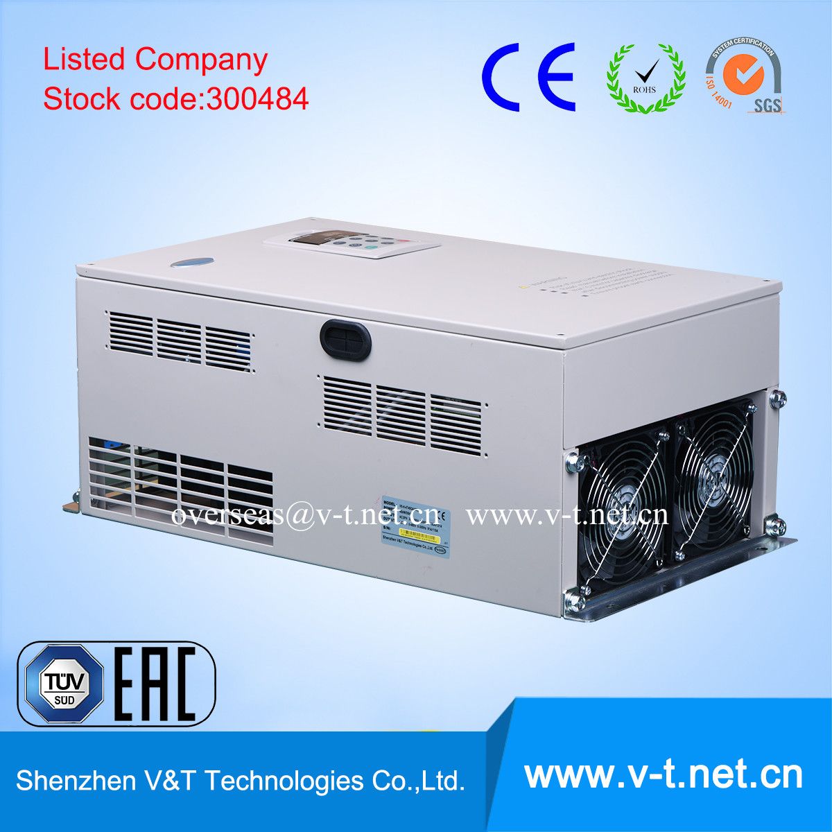 V&T Efficient and Profitable Solutions Low Voltage Inverter Vector Control 1h- 600h - HD