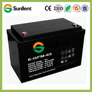 Lead Acid Gel Deep Cycle Solar Battery 12V65ah for off Grid Solar Power System and PV Station