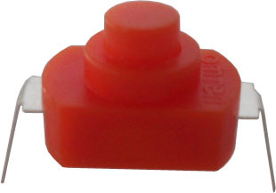RoHS White Spdt PCB Flashlight Pushbutton Switch