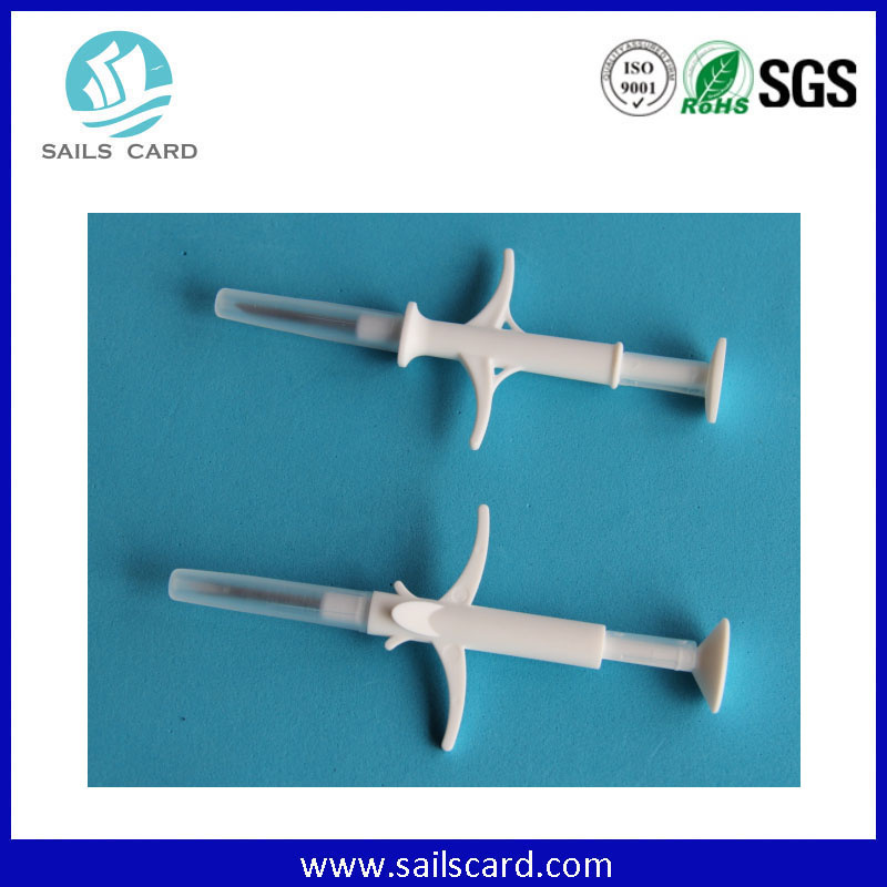 12 8 2.12mm RFID Animal ID Microchip for Pet ID Management