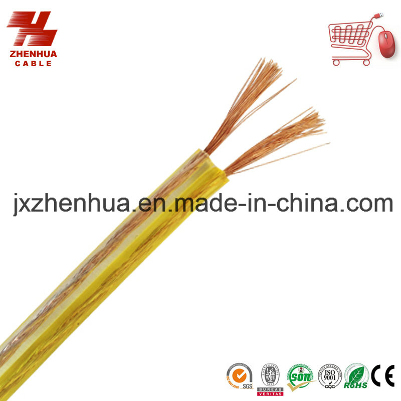 Ofc 0.75mm 1.5mm Transparent Speaker Cable From China Cable Factory