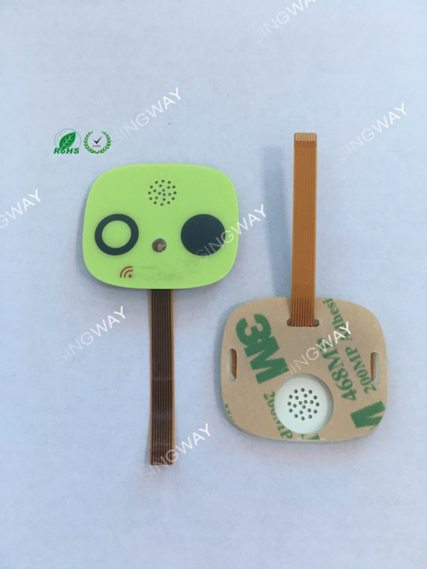 0.5 Pinch FPC Circuit with Membrane Switch