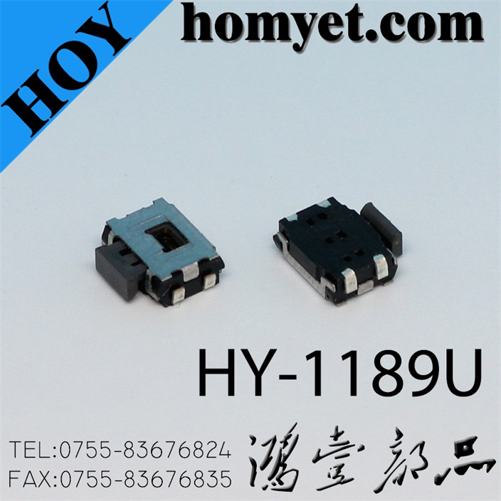 Tact Switch with 3.5*4.7*1.6mm Square 2.6mm Long Button 4pin (SMD)