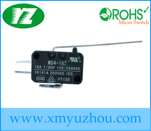 Long Arm Sentitive Miniature Microswitches