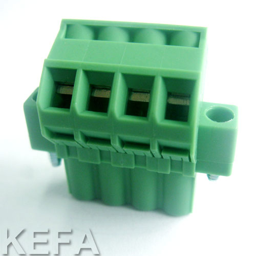 Screw Plugable Terminal Block Connector 5.0/5.08mm Pitch
