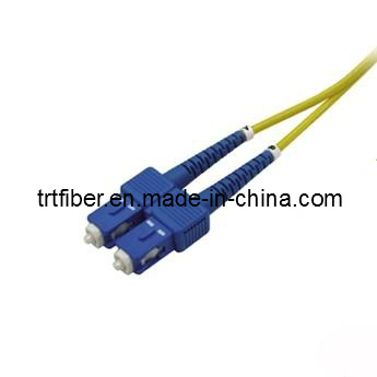 Sc Sm 9/125um Dx Fiber Optic Patch Cord