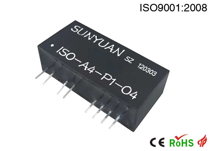DC V/I Signal Isolated Transmitter-4-20mA to 0-5V Converter