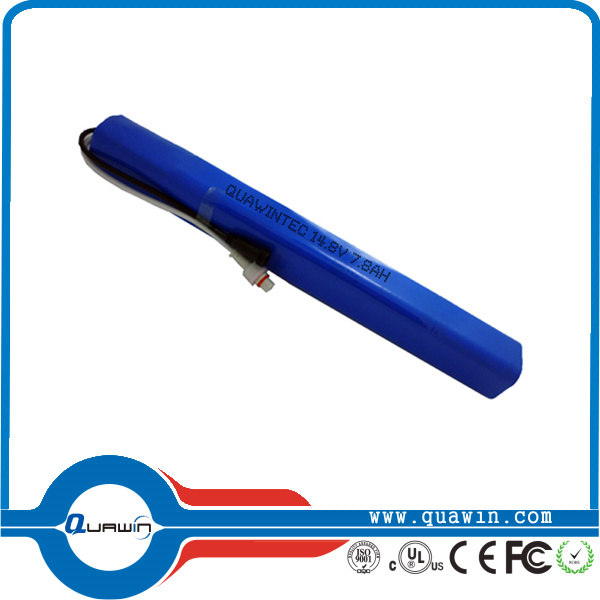 Customized Lithium Battery Pack Rechargeable 11.1V 9.3ah 18650 Battery Pack