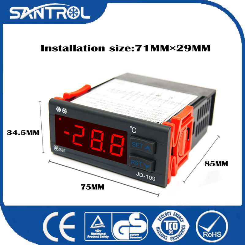 Refrigeration Parts Temperature Controller with Double Sensors Jd-109