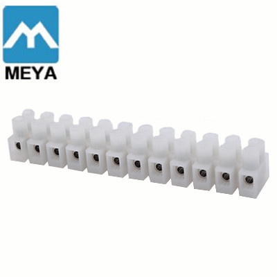 PA8 PA10 PA16 Lighting Fittings Feed Through Terminal Block 12 Pole
