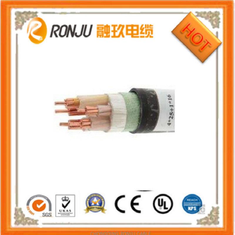 Flame-Retardant Fireproof Sheathed Communication Cable Yjv22 3X95+2mm