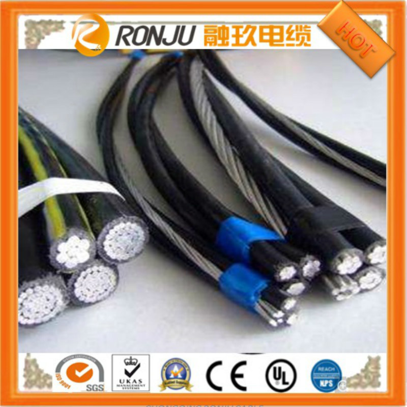 Power Transmission Line XLPE Insulation ABC Cable Duplex Triplex Quadruplex Aerial Cable