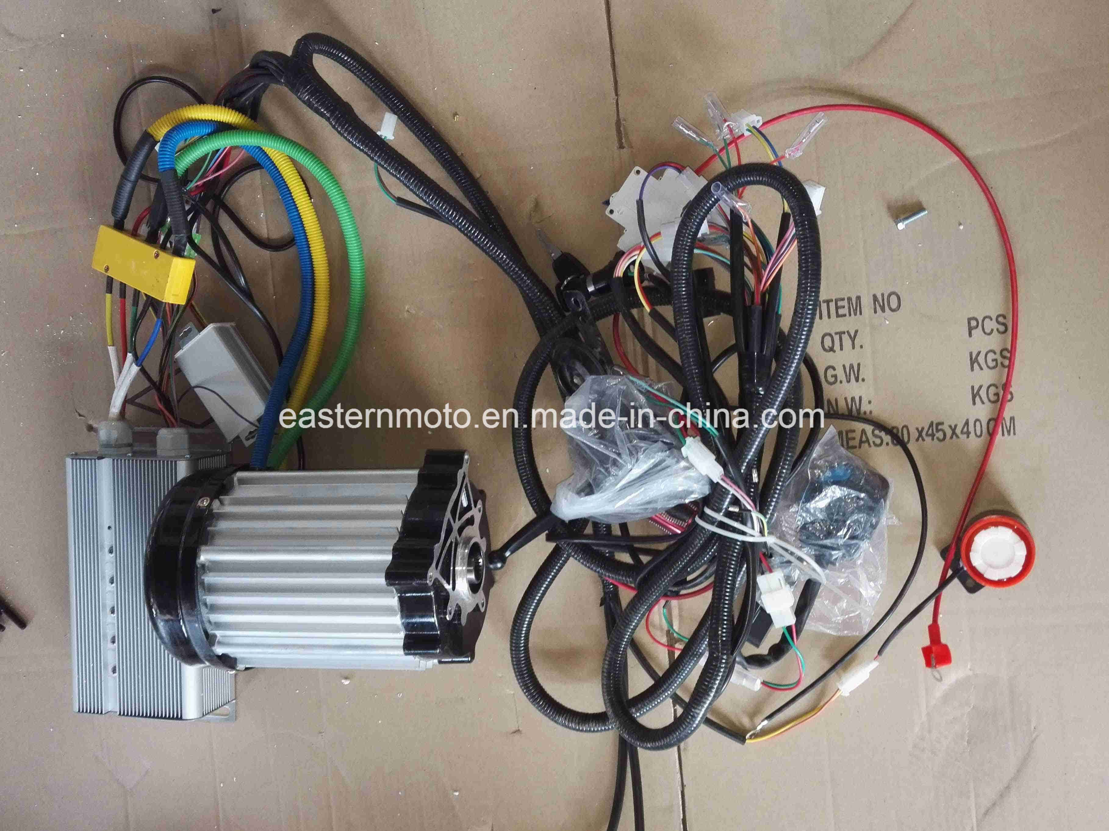 The Brushless Motor for Electric Tricycle and Motorcycle