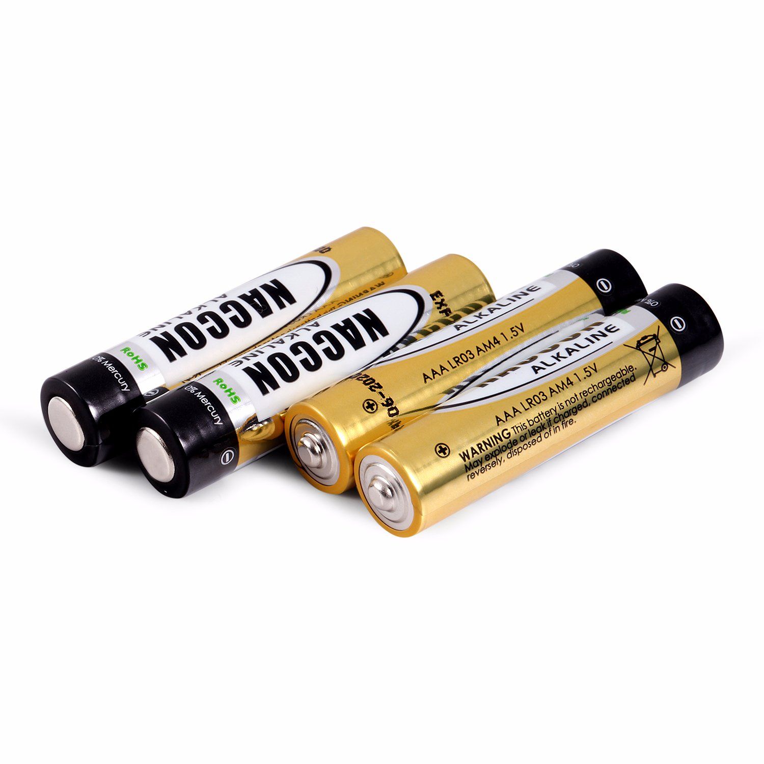 AAA Alkaline Batteries for Power Bluetooth Sensor Alarm