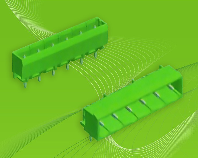 Spring Pluggable Terminal Block for Soldering on PCB