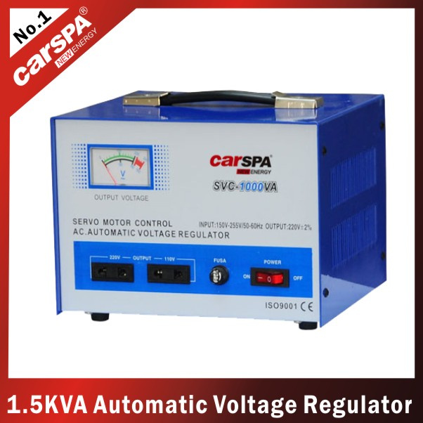 Automatic AC Voltage Regulator (SVC-1.5kVA)