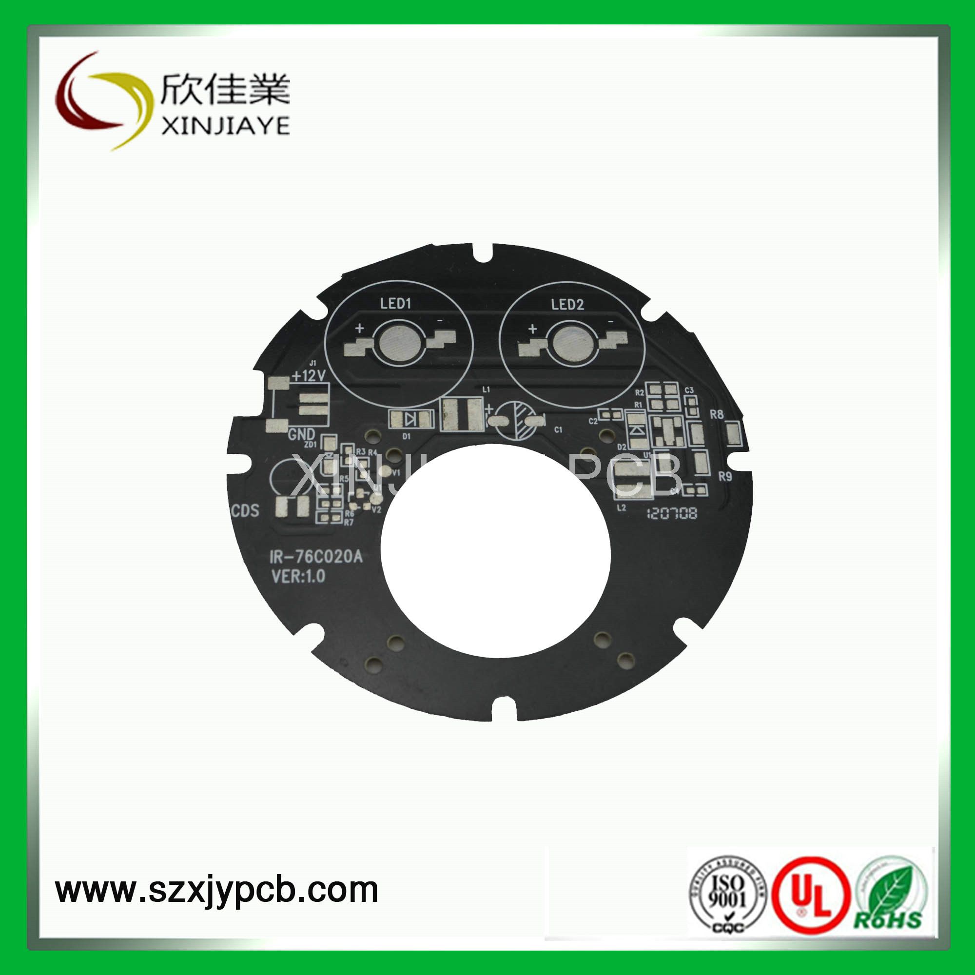 LED Light PCB Material with Aluminum