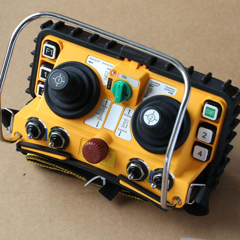 24V F24-60 Dual Joystick Wireless Remote Controller for Tower Crane