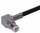 Right Angle Cable Plugs Male Mbx Cable Connectors