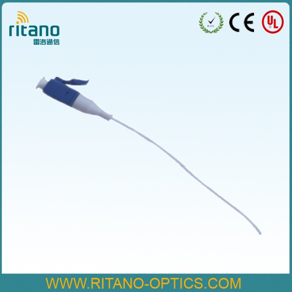 Sm Simplex 0.9mm/2.0mm Fiber Optic LC Connector Ribbon Pigtail