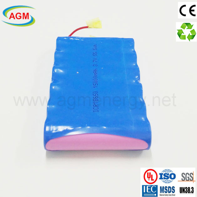 1s6p Icr 18650 15000mAh 3.7V Battery Pack Lithium Battery