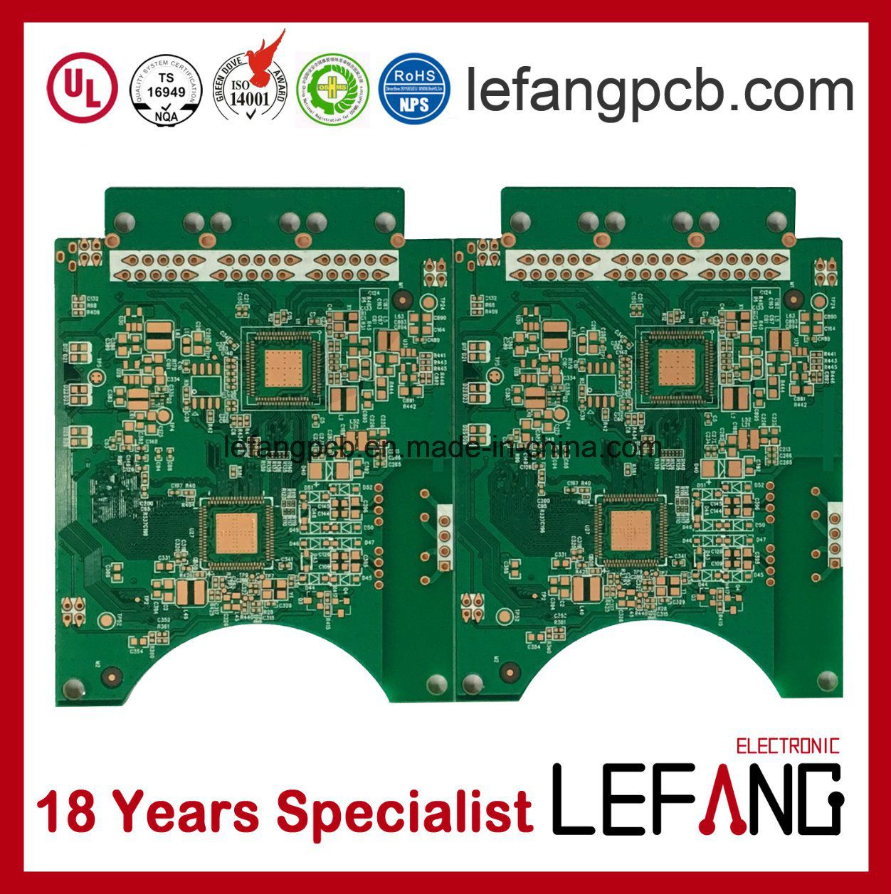 Multilayer Security Device Circuit Board PCB Expertise