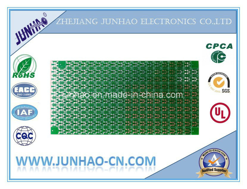 2 Layer Circuit Board Double-Sided Green PCB Assembly Rigid PCB