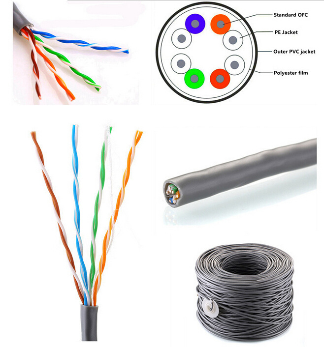 4 Pair Solid UTP Cat5e Network Cable