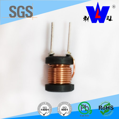 Ferrite Drum Core Radial Fixed Inductor with Size 6*8 1.6mh