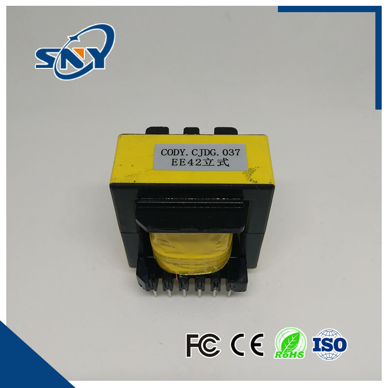 Custom Ee42 High Power Transformer High Frequency Inductor Ferrite Core