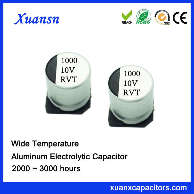 1000UF 10V Standard SMD 2000hours Electrolytic Capacitor