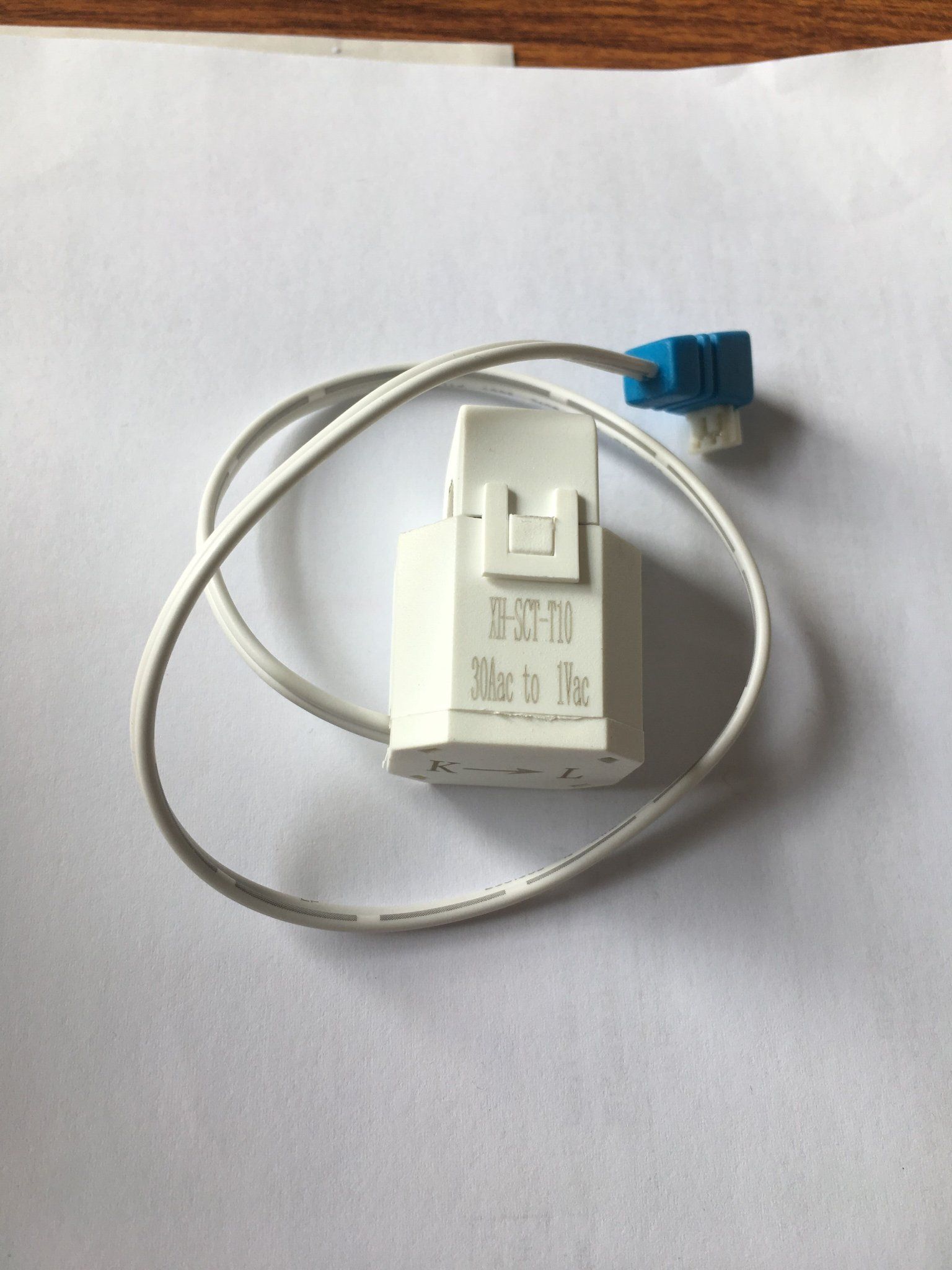 10mm Diameter Split Core Transformer 30A 1V Output